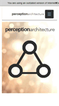 Mobile Screenshot of perceptionarchitecture.com